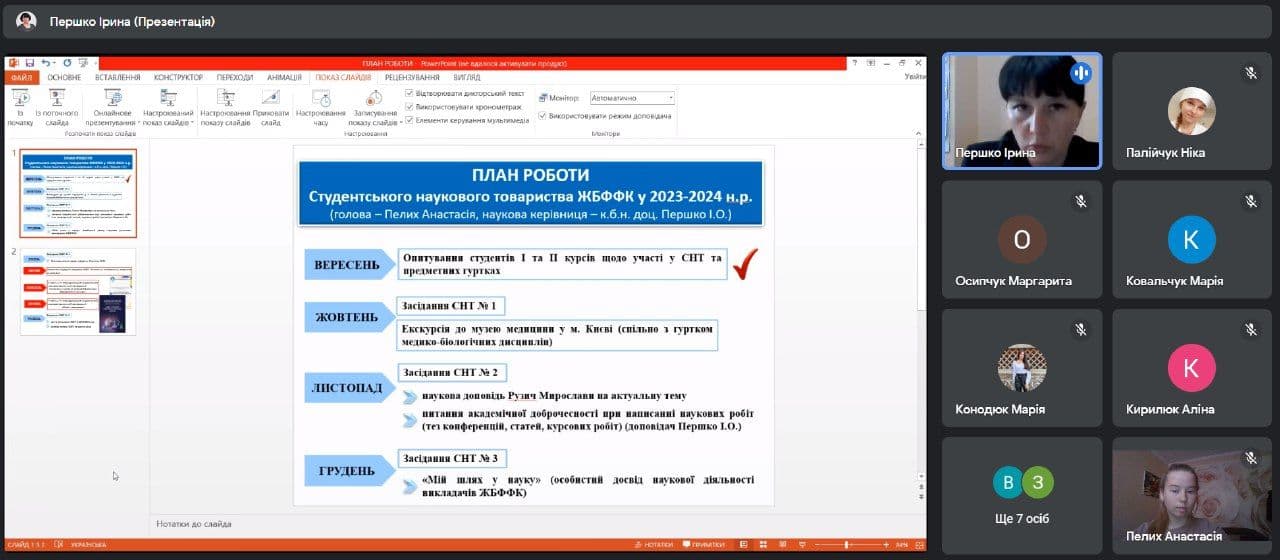 Вдалий старт студентської наукової роботи