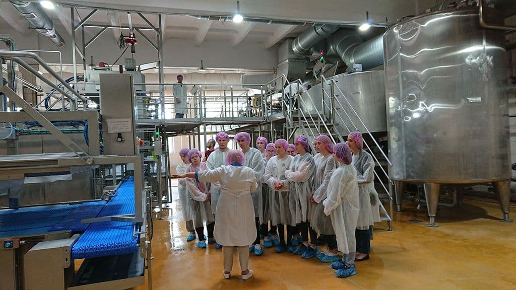 Екскурсія на ТОВ «Житомирський молочний завод»