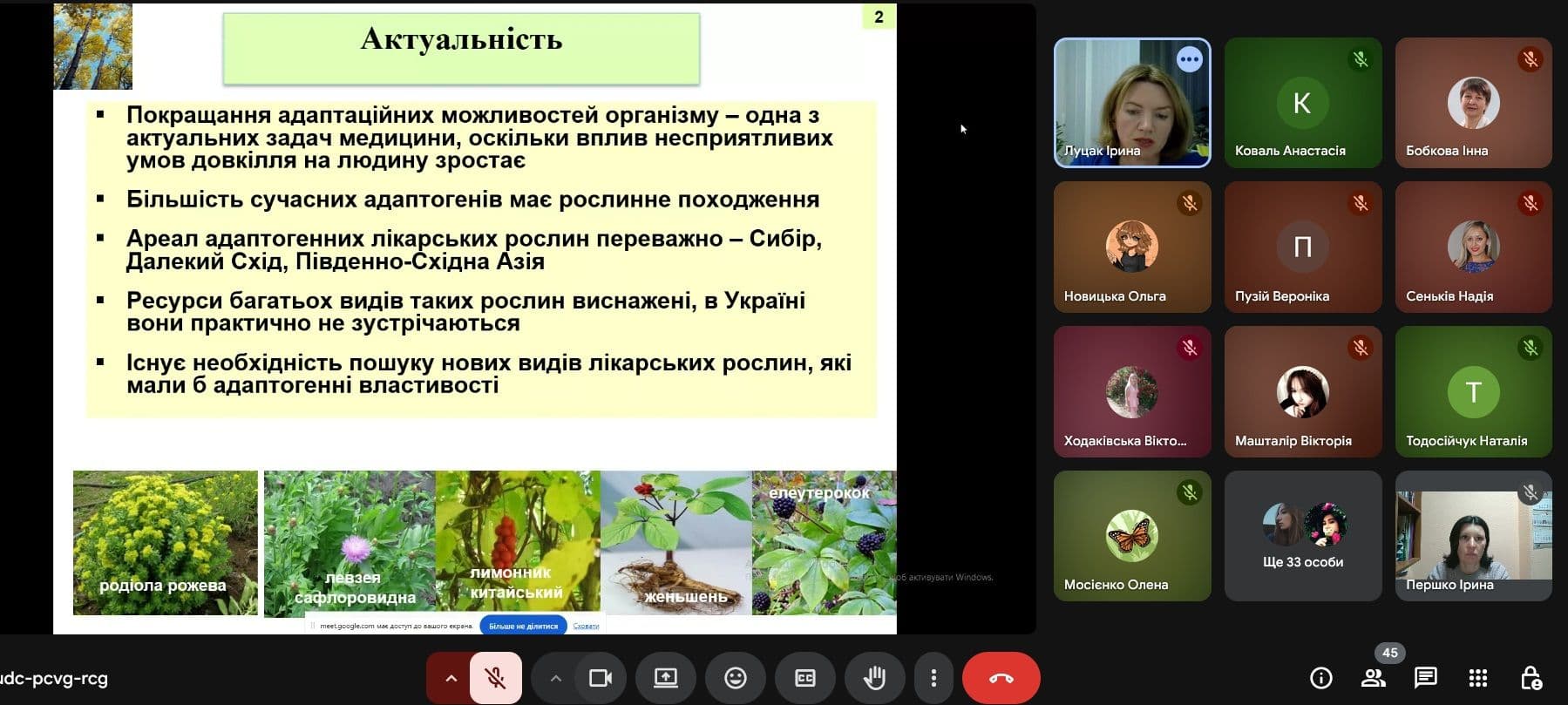 Відкрите засідання СНТ «Мій шлях у науці»