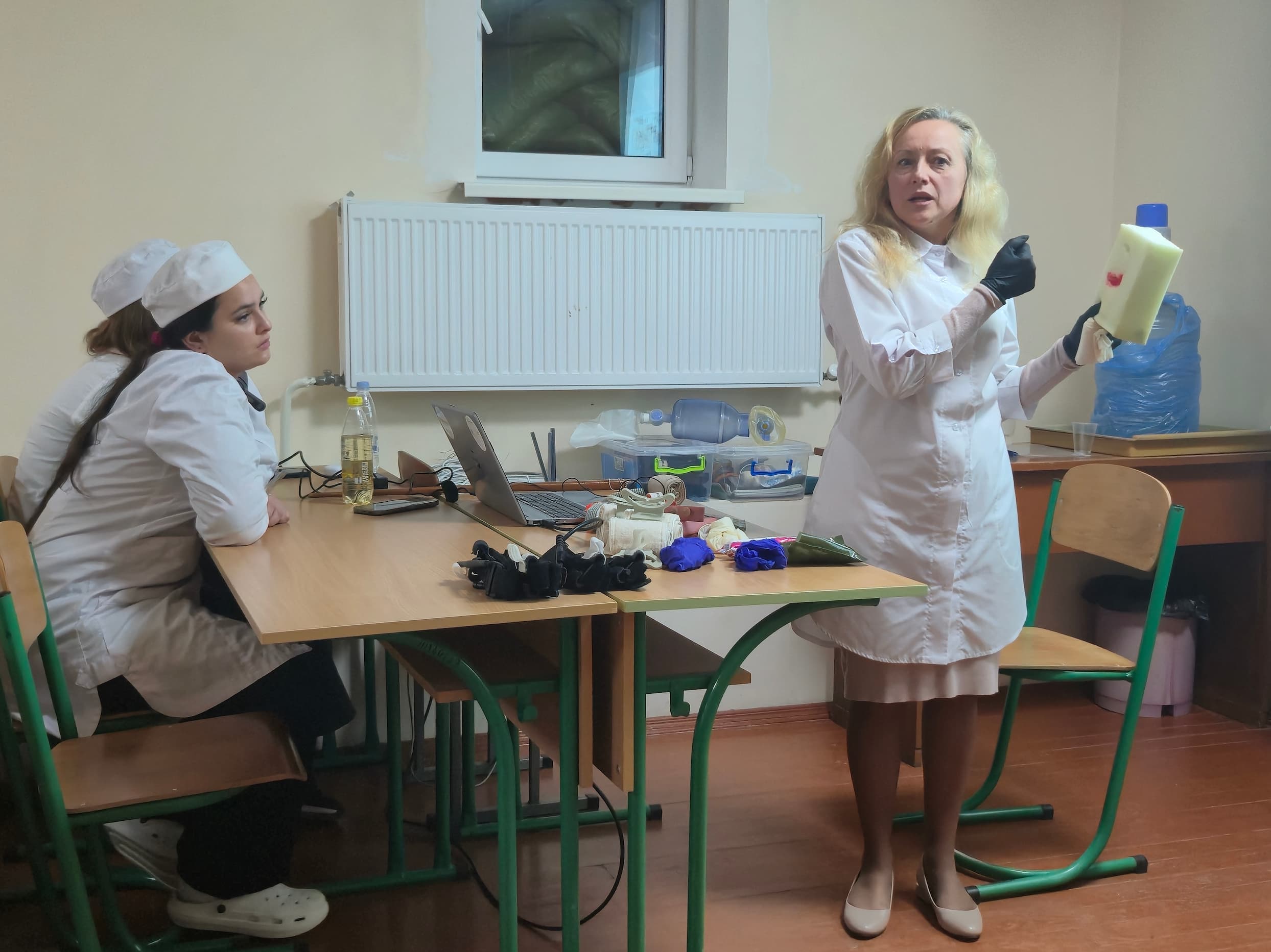 Тренінг з надання домедичної допомоги для здобувачів освіти