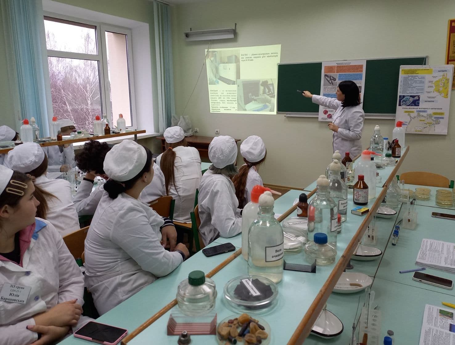 Взаємовідвідування навчальних занять на цикловій комісії медико-біологічних дисциплін