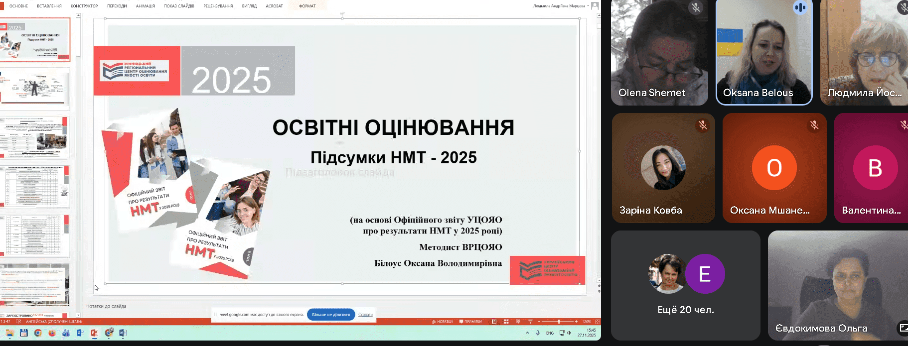 ОМО викладачів математики