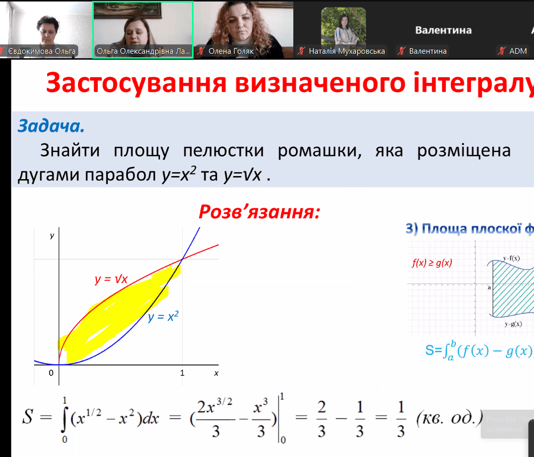 Засідання ОМО викладачів математики