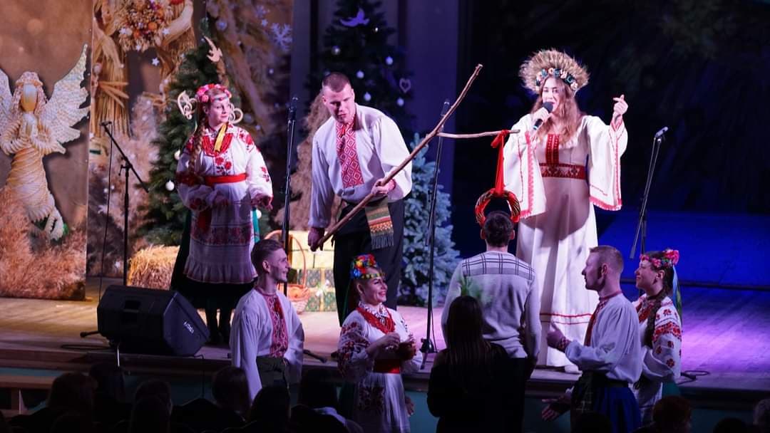 Обрядове дійство «Зимовий оберіг» від акторів обласної філармонії