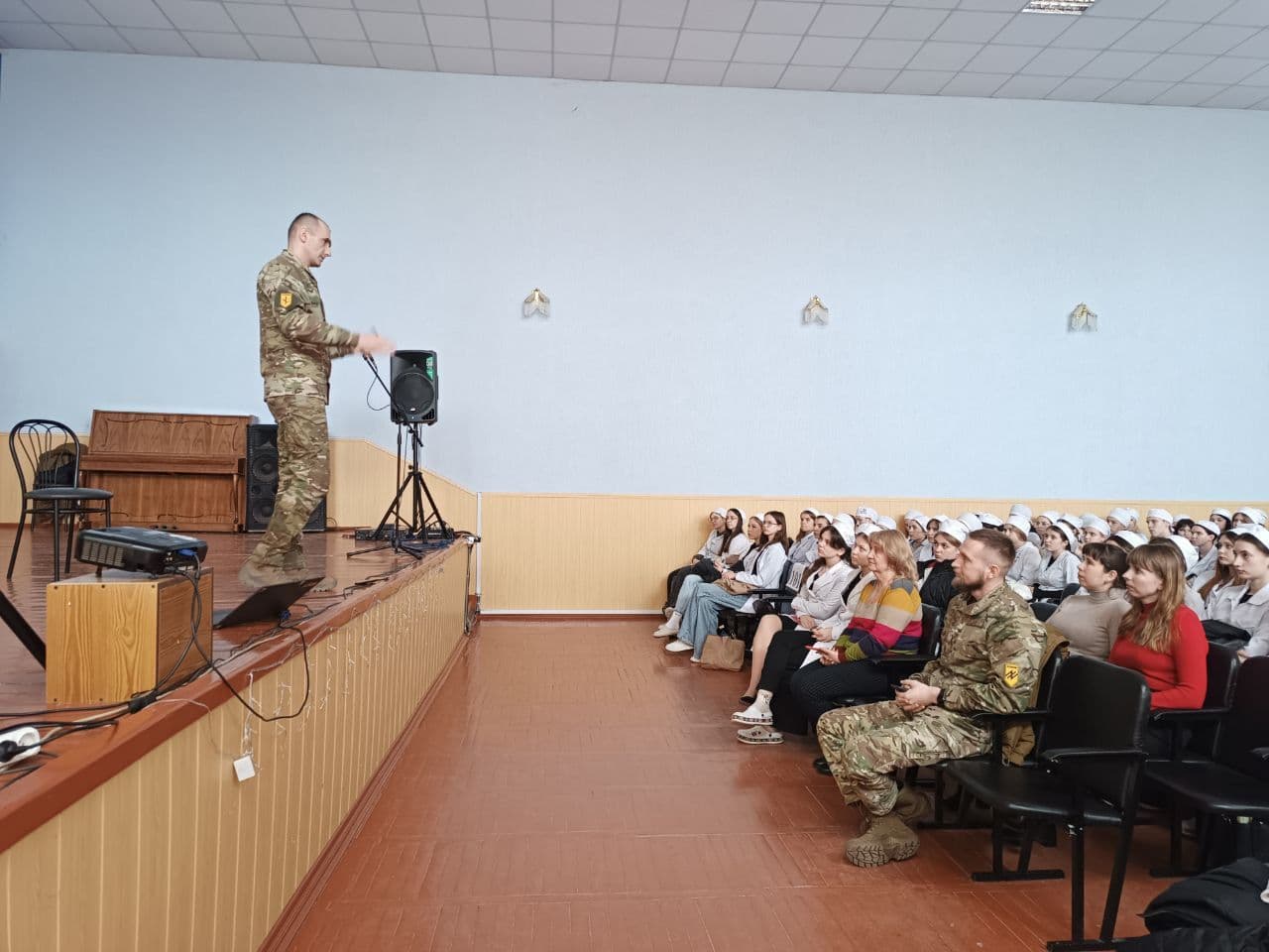 Зустріч з хорунжим "Азову"