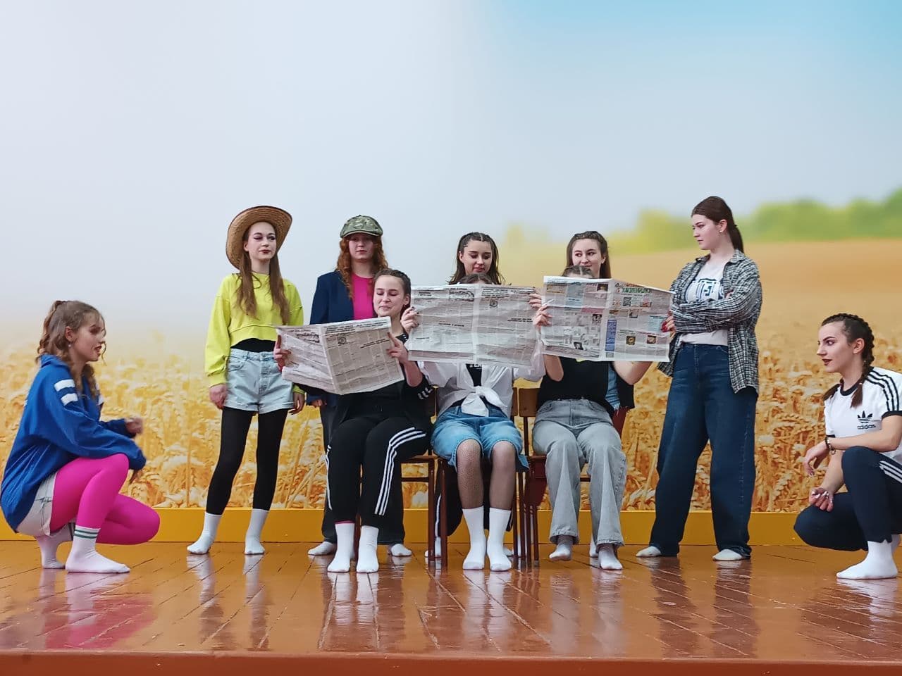 Спортивний конкурс "Весняні грації"
