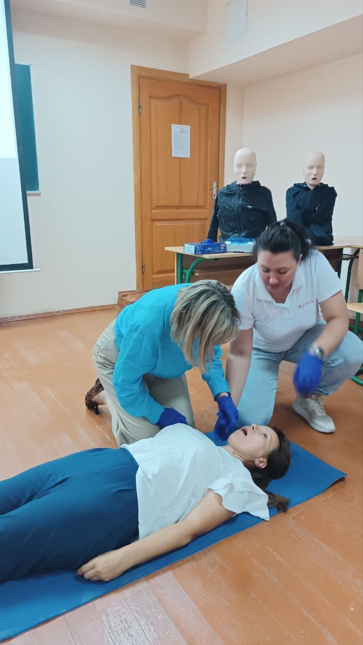 Тренінг з домедичної допомоги