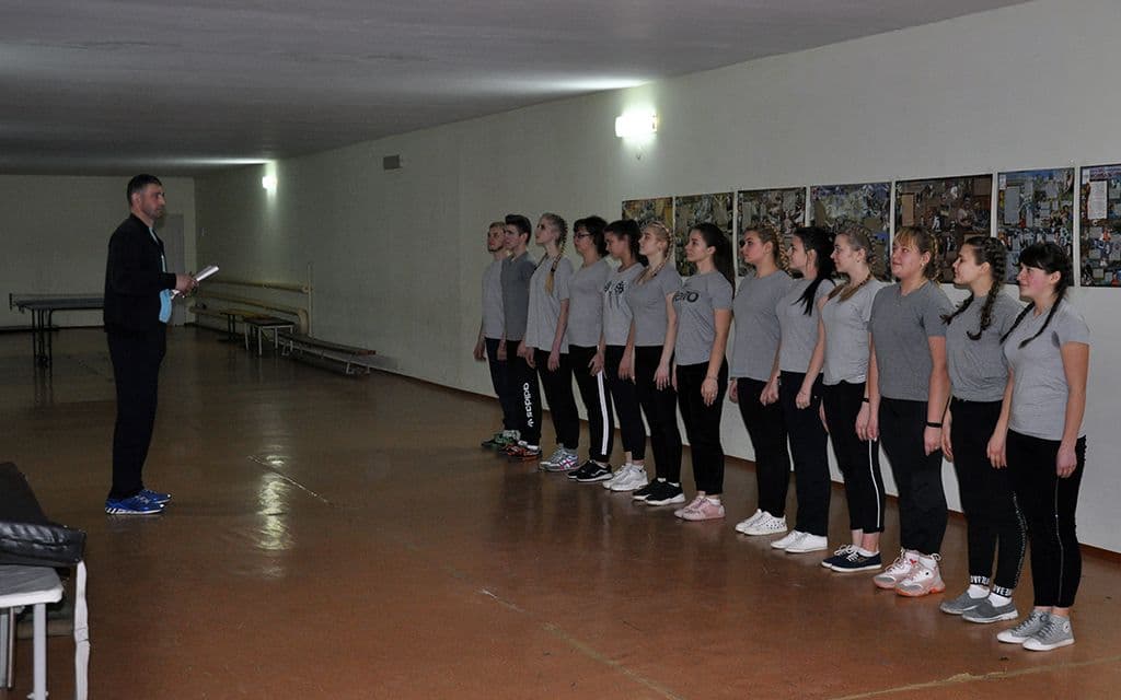 Відкрите заняття з фізичного виховання