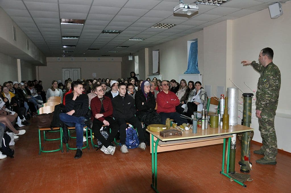 Заняття щодо алгоритму дій при виявленні вибухонебезпечних предметів
