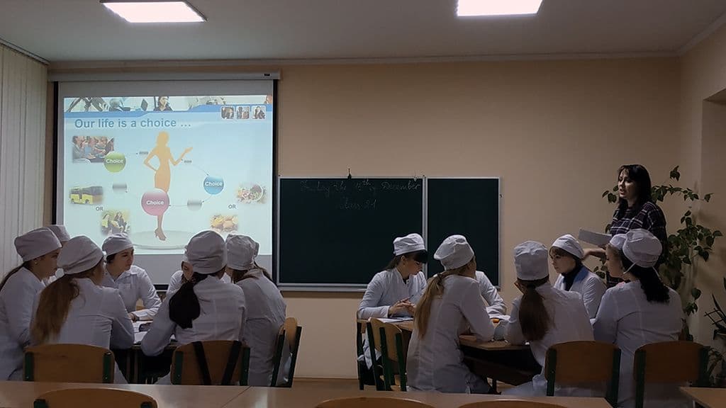 Показове заняття з іноземної мови