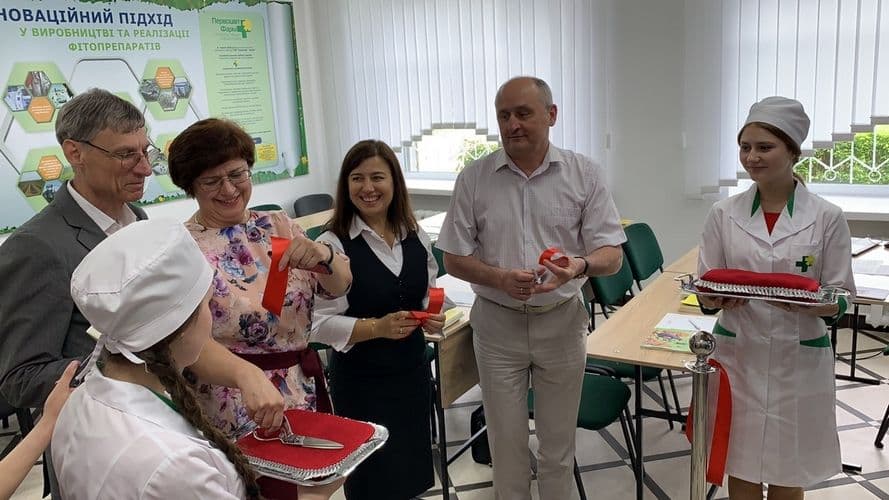 Урочисте відкриття «Навчальна аптека – Phytothek Training Room»