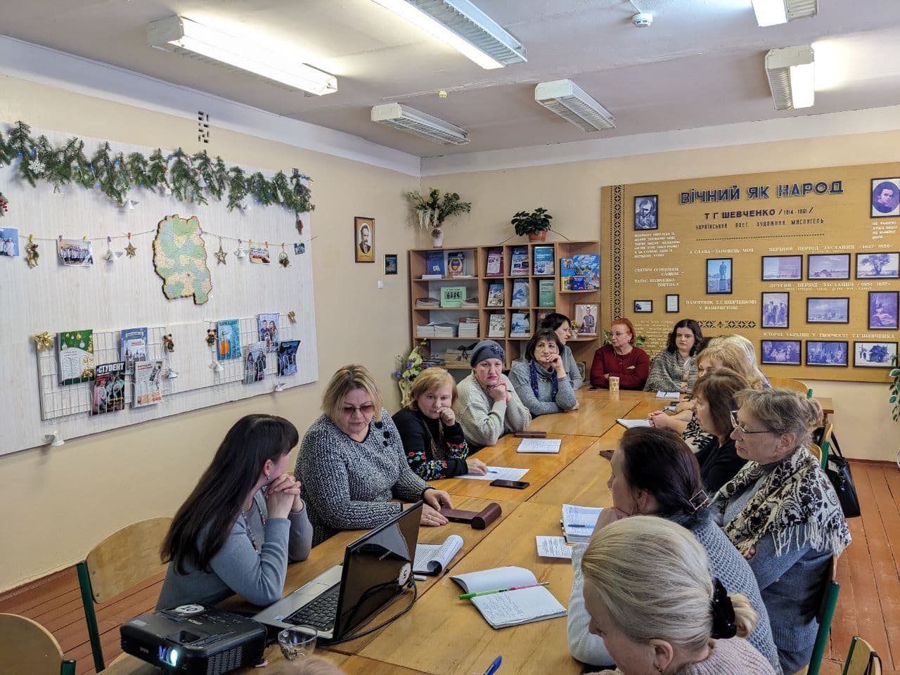 ЗАСІДАННЯ ОМО ЗАВІДУВАЧІВ БІБЛІОТЕК