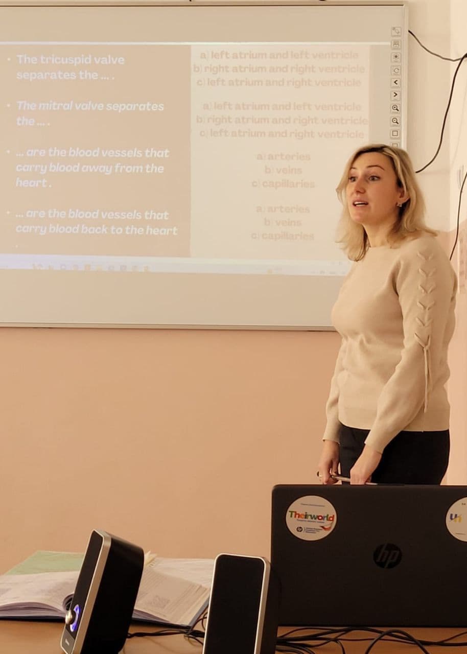 Показове заняття "Англійська мова за професійним спрямуванням" Краснової І.О.