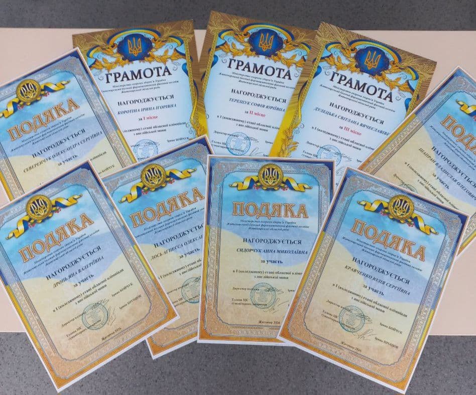 Олімпіада з англійської мови
