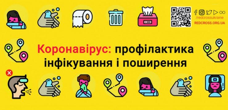 Коронавірус: профілактика інфікування і поширення