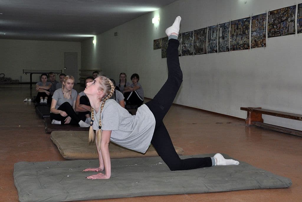 Відкрите заняття з фізичного виховання